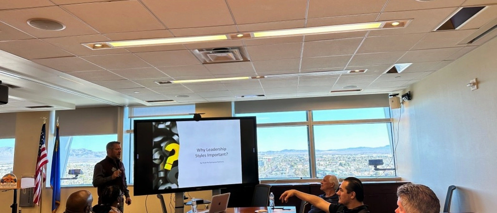 Entrepreneur training session